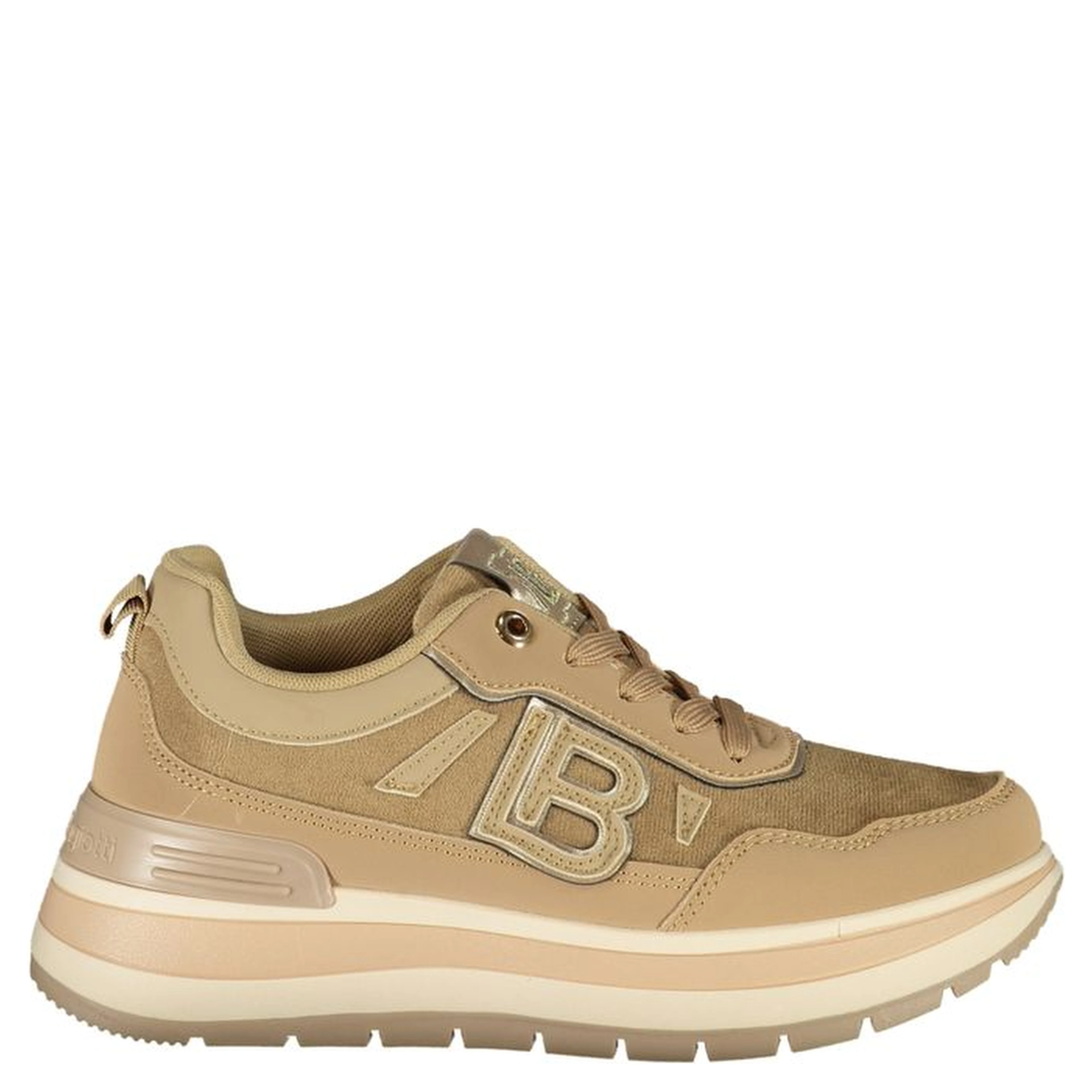 Brown Polyurethane Women's Sneaker