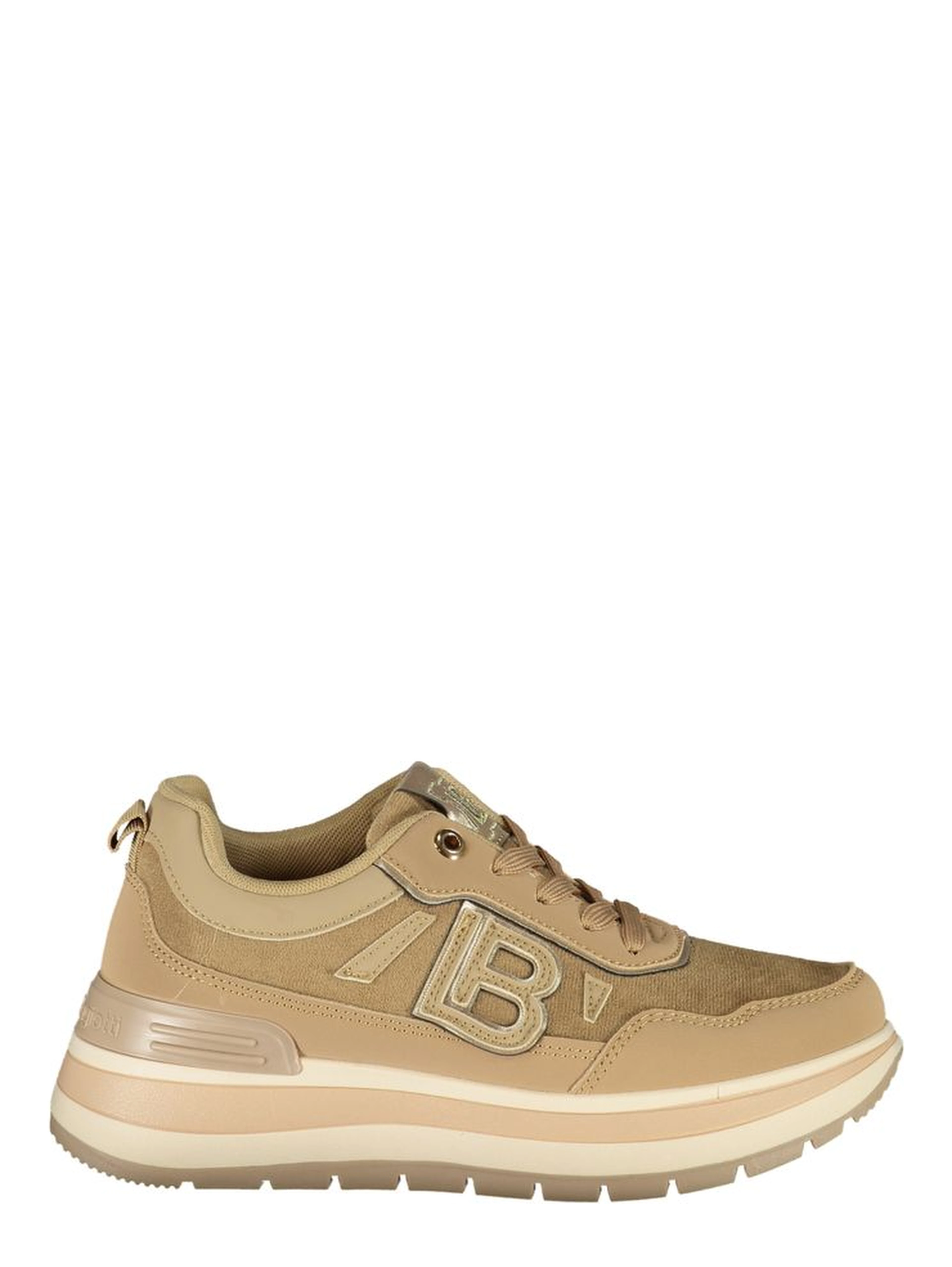 Brown Polyurethane Women's Sneaker