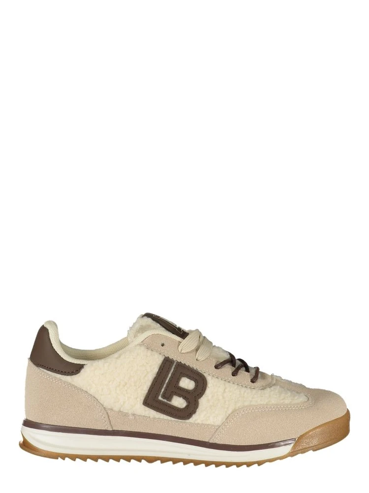Beige Polyurethane Women's Sneaker