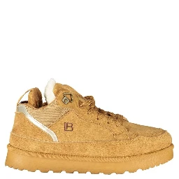 Brown Polyurethane Women's Sneaker