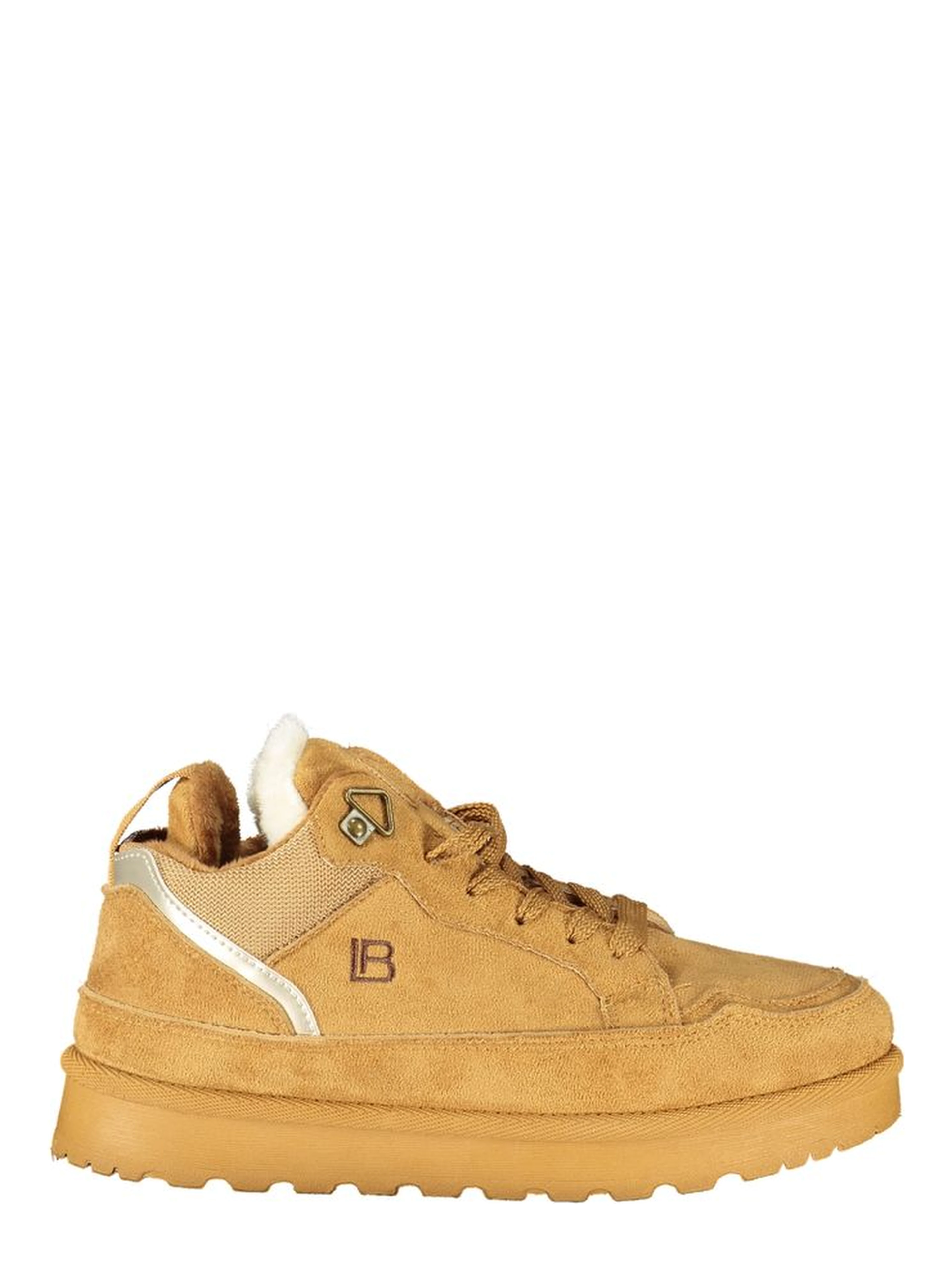 Brown Polyurethane Women's Sneaker