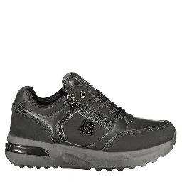 Nero Polyurethane Women's Sneaker
