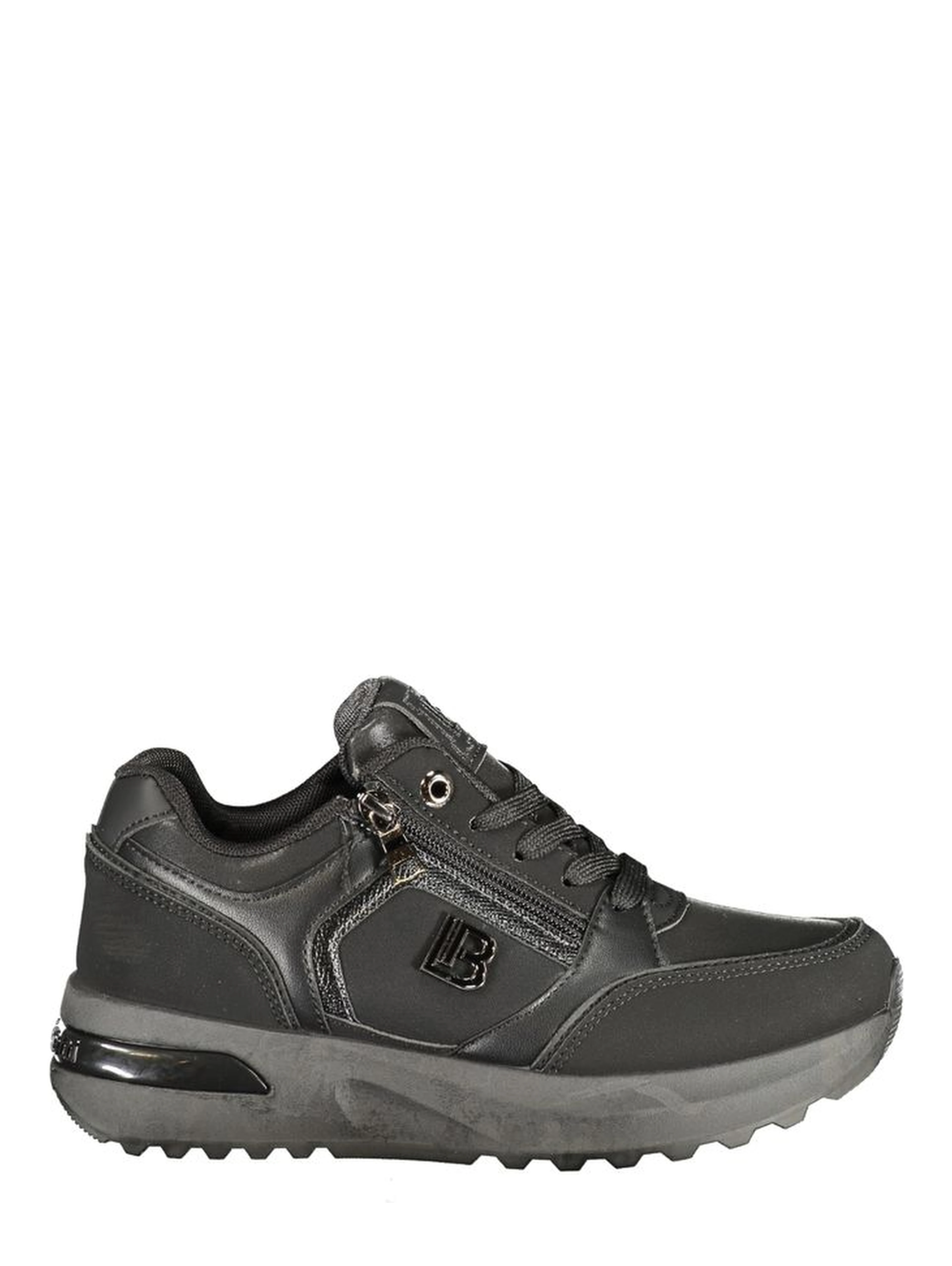 Nero Polyurethane Women's Sneaker