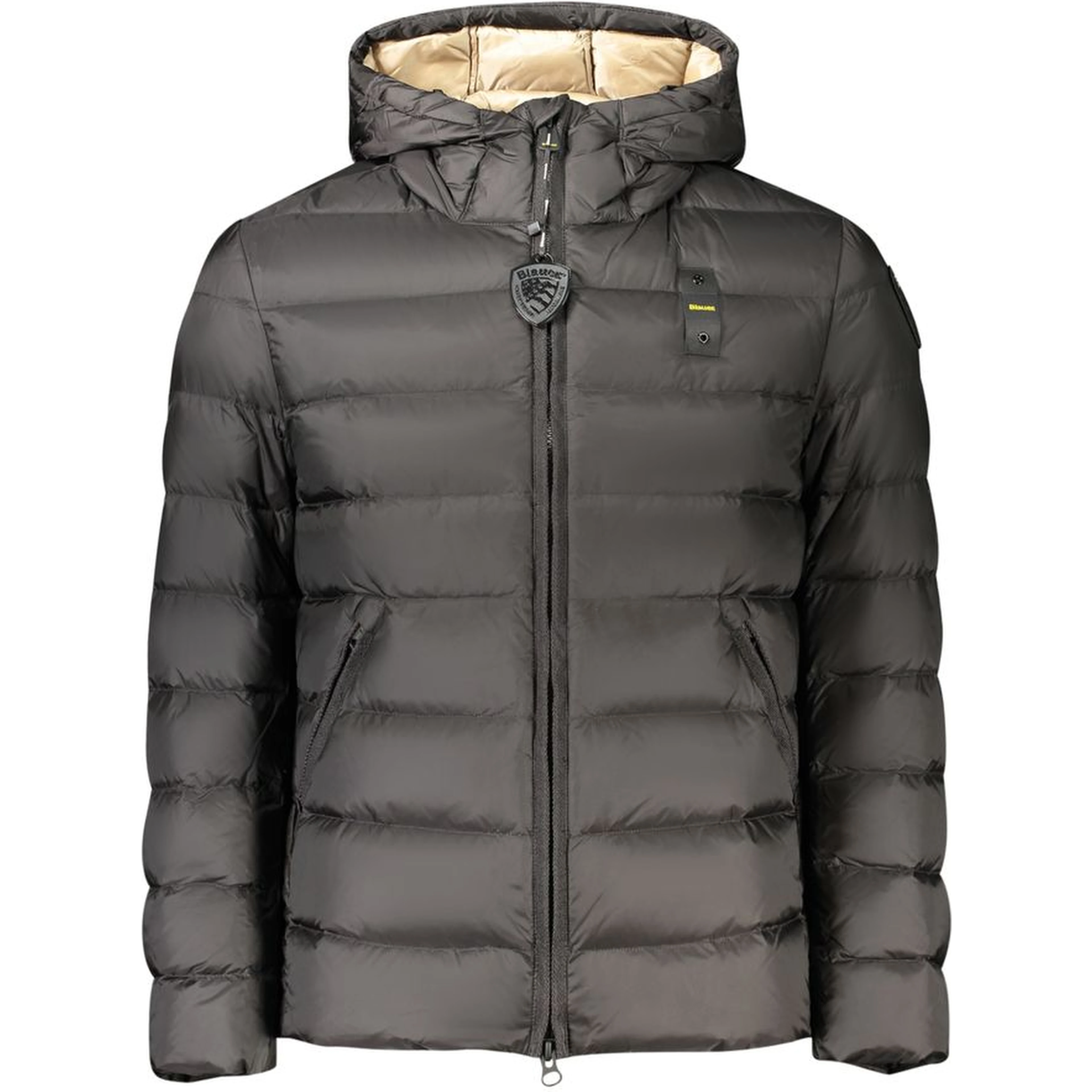 Black Polyamide Men's Jacket
