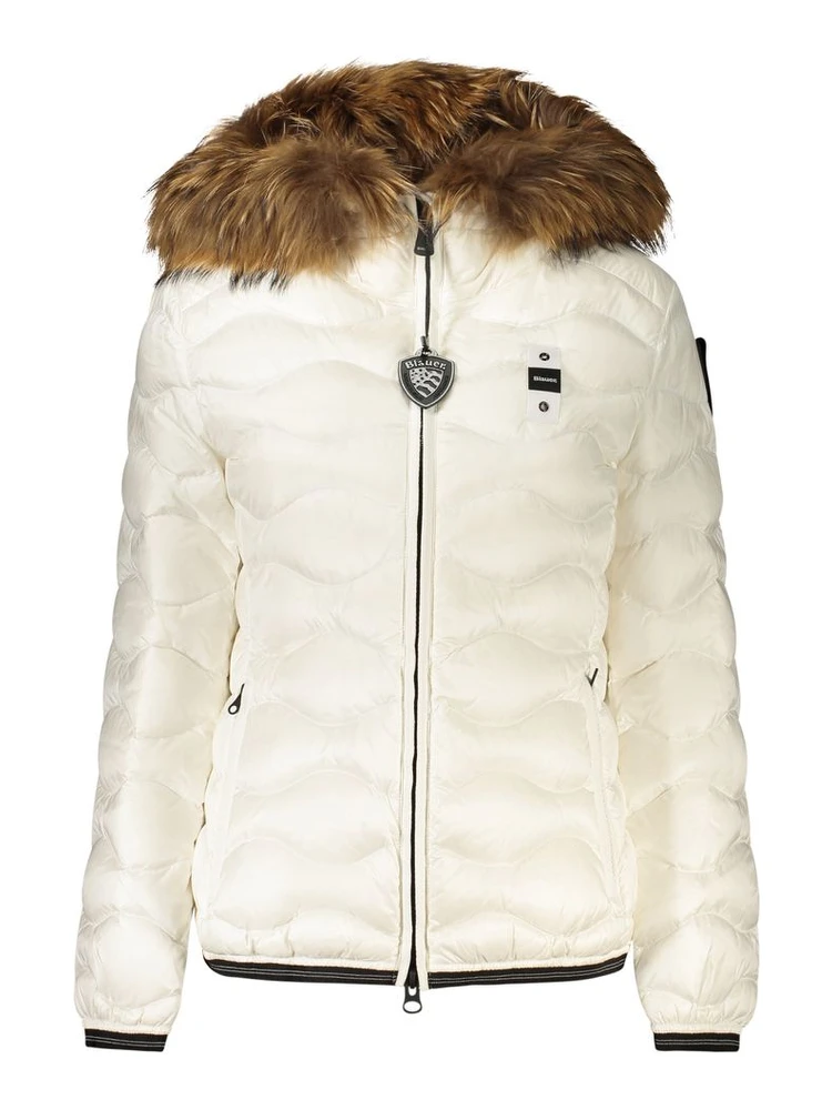 Bianco Poliammide Donna Jacket