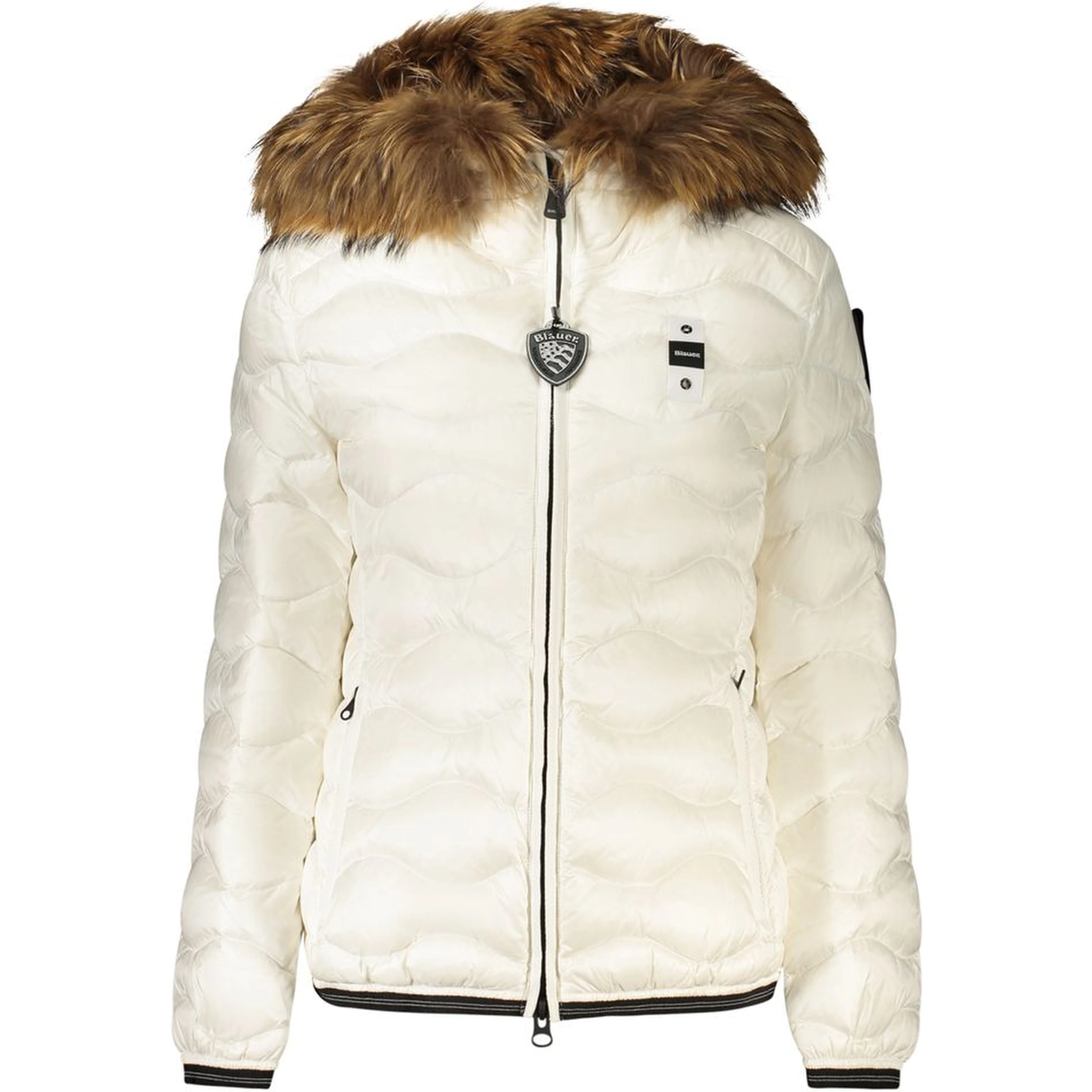 Bianco Poliammide Donna Jacket