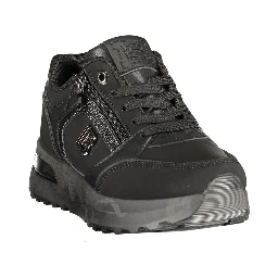 Nero Polyurethane Women's Sneaker