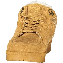 Brown Polyurethane Women's Sneaker