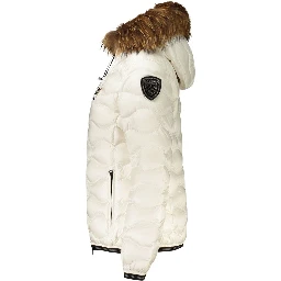 Bianco Poliammide Donna Jacket