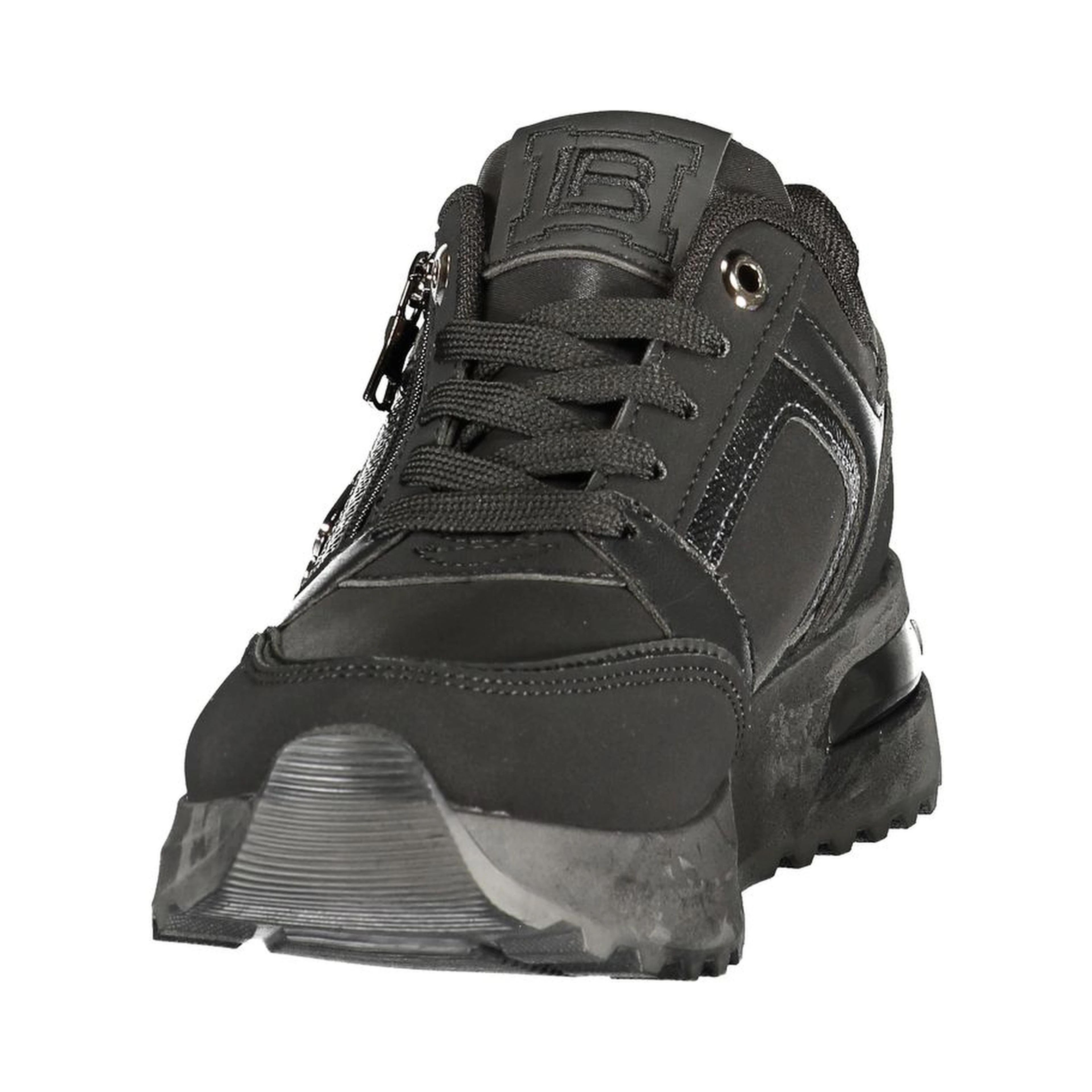 Nero Polyurethane Women's Sneaker