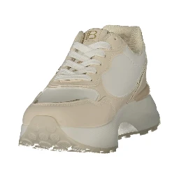 Beige Polyurethane Female Sneaker