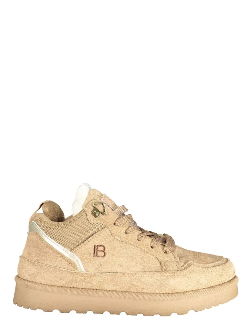 Brown Polyurethane Women's Sneaker
