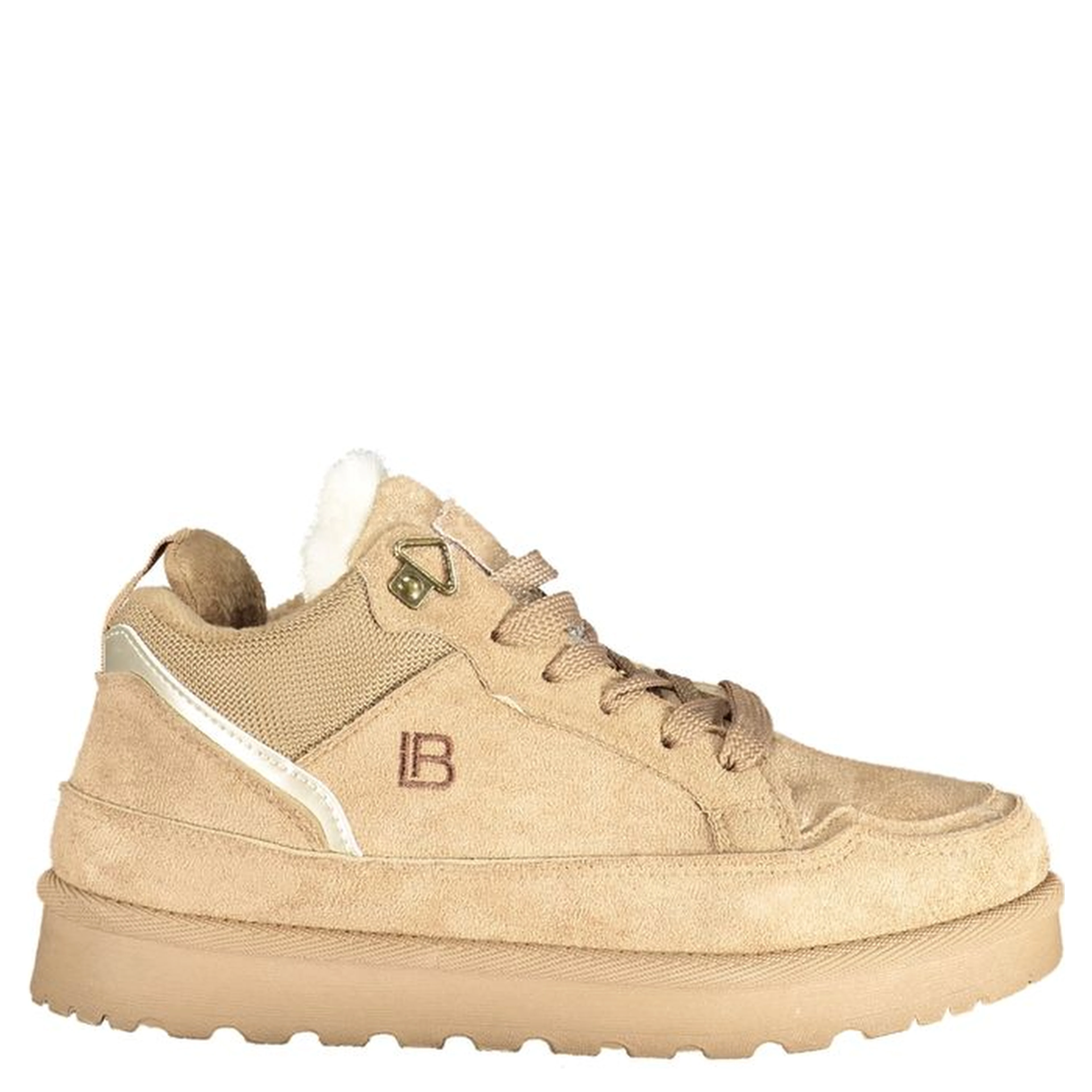 Brown Polyurethane Women's Sneaker