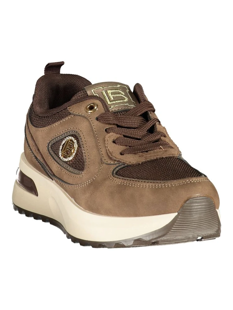 Brown Polyurethane Women's Sneaker alternative