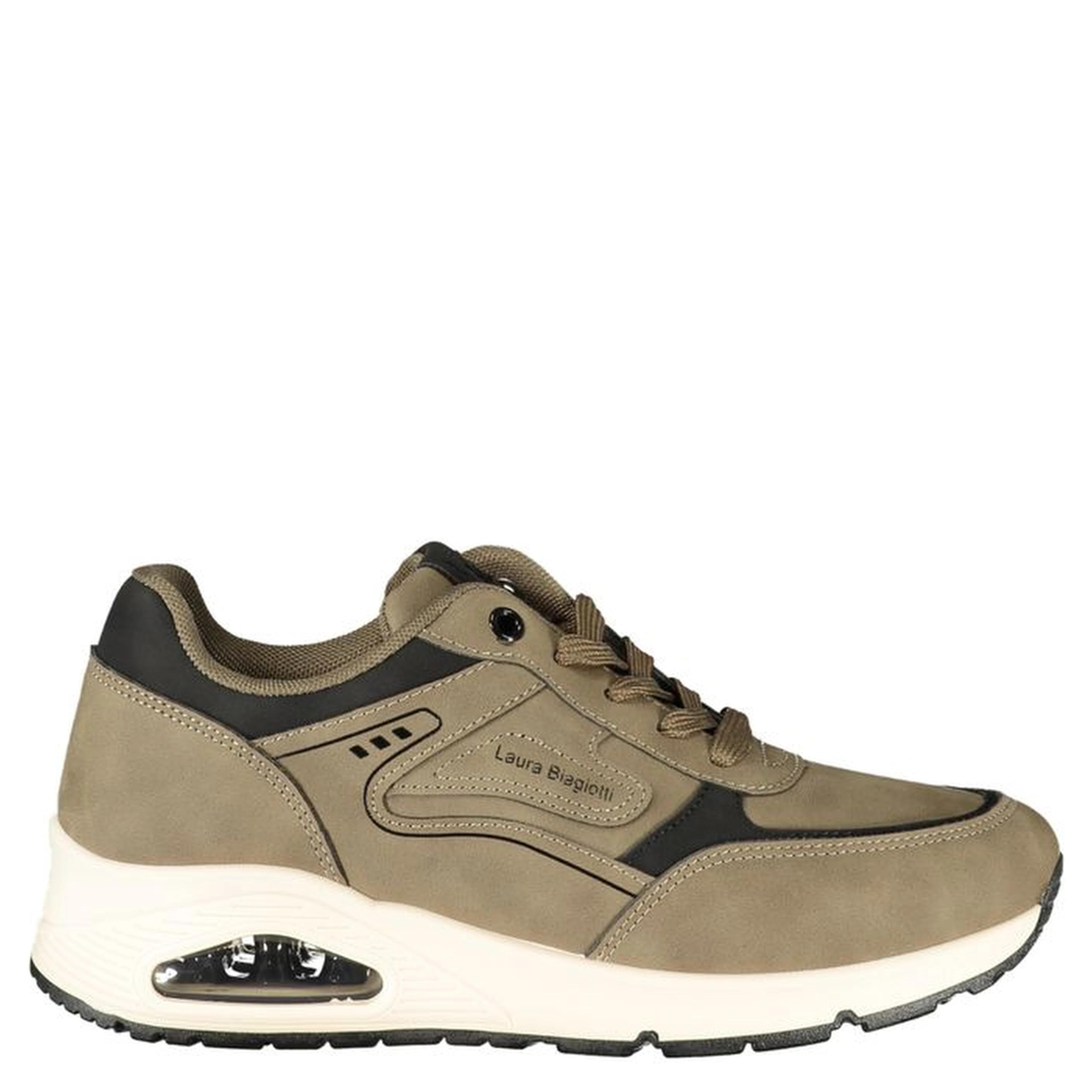 Gray Polyurethane Women's Sneaker