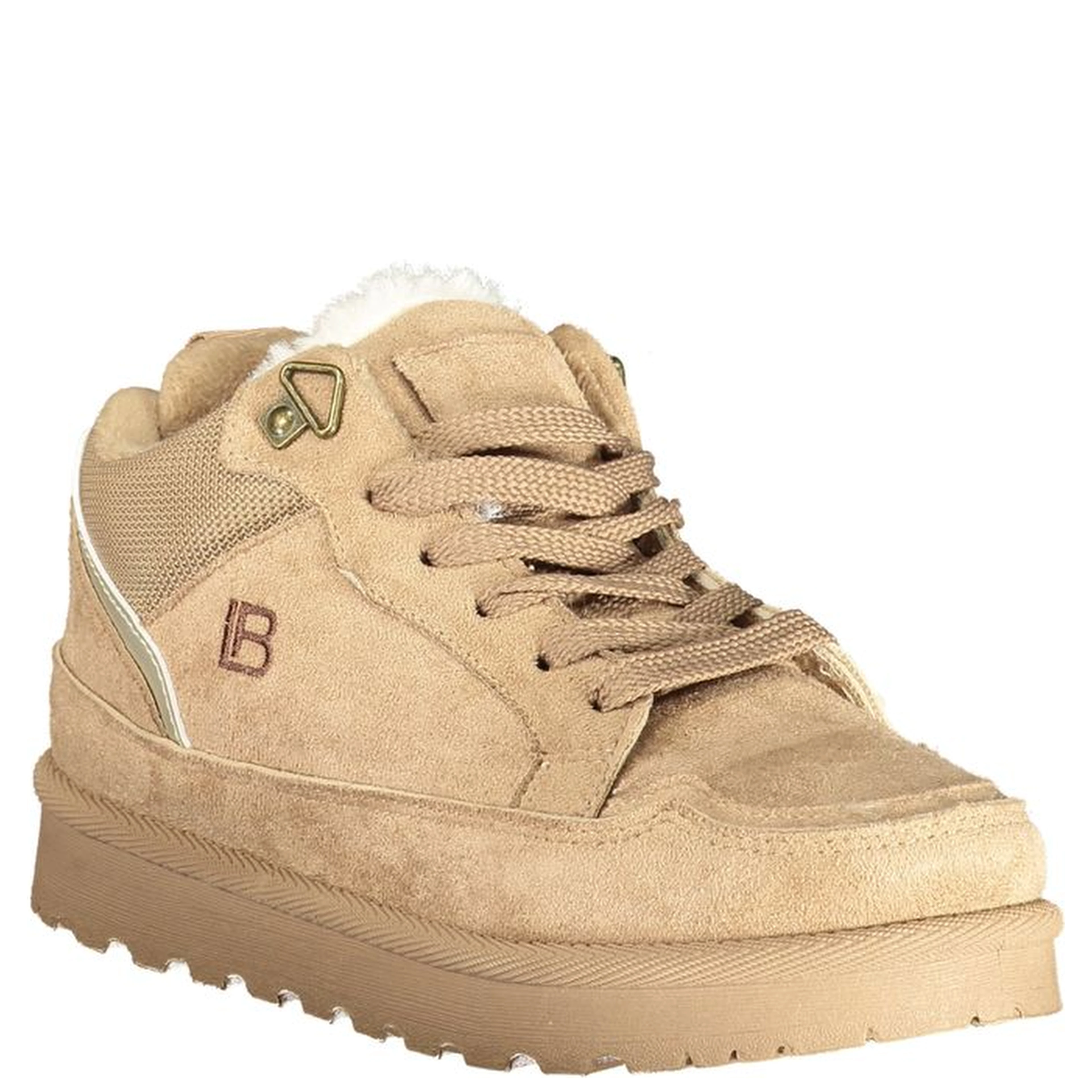 Brown Polyurethane Women's Sneaker