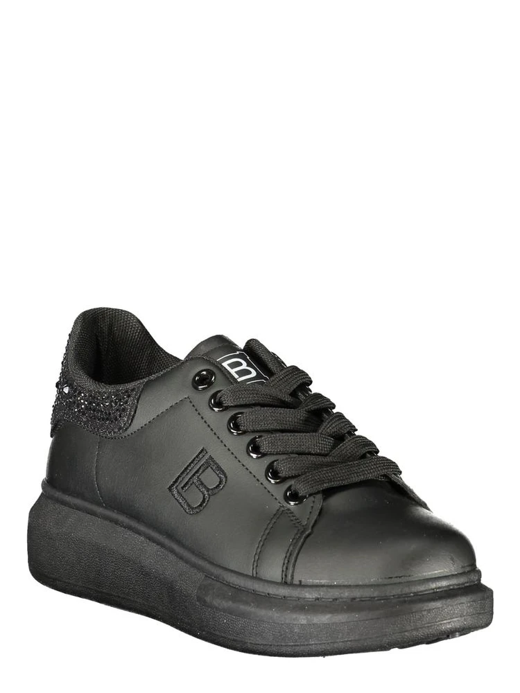 Black Polyurethane Women's Sneaker alternative
