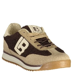 Brown Polyurethane Women's Sneaker