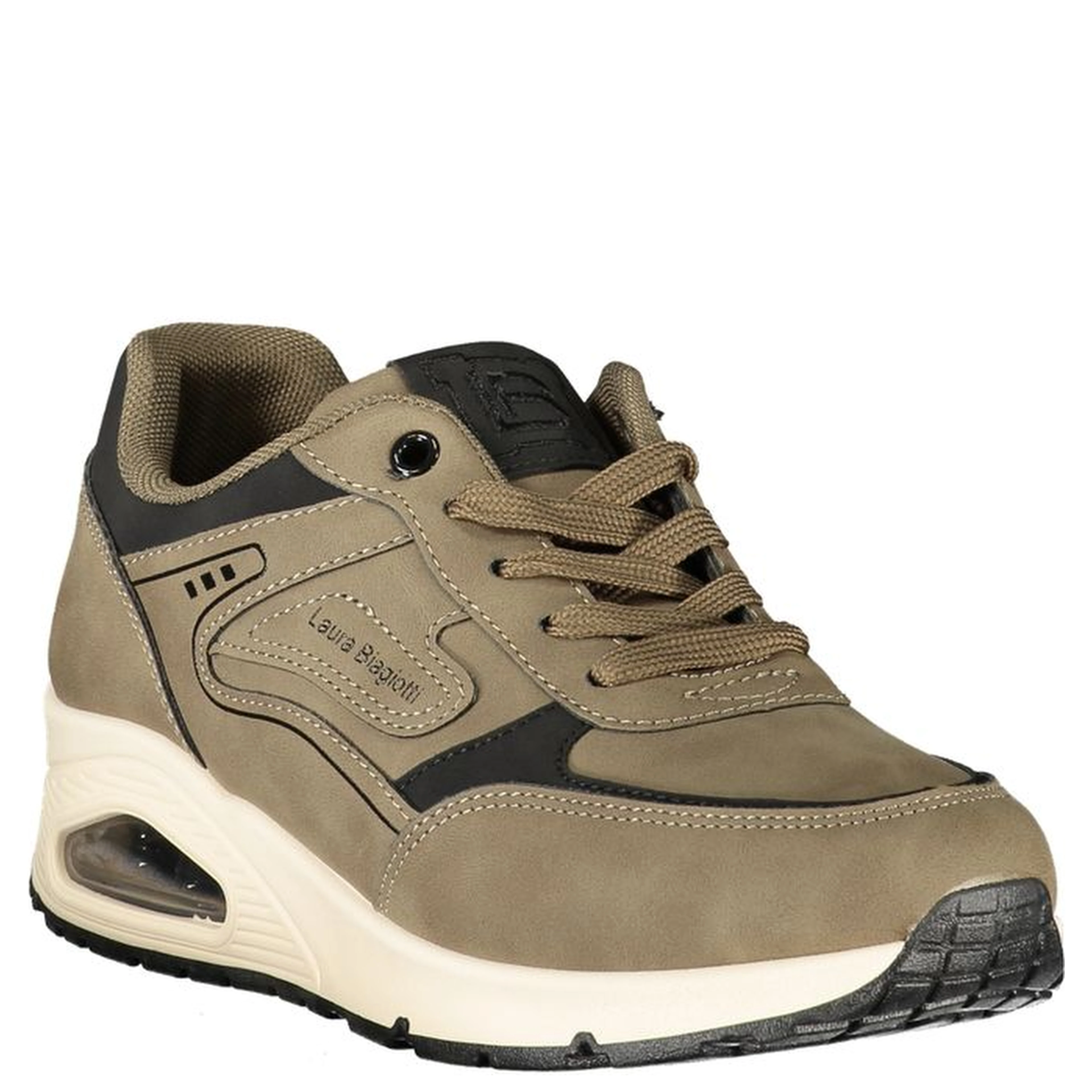 Gray Polyurethane Women's Sneaker