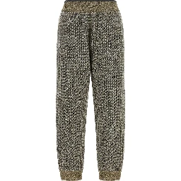 Multicolor Fabric Joggers (Workout Pants)