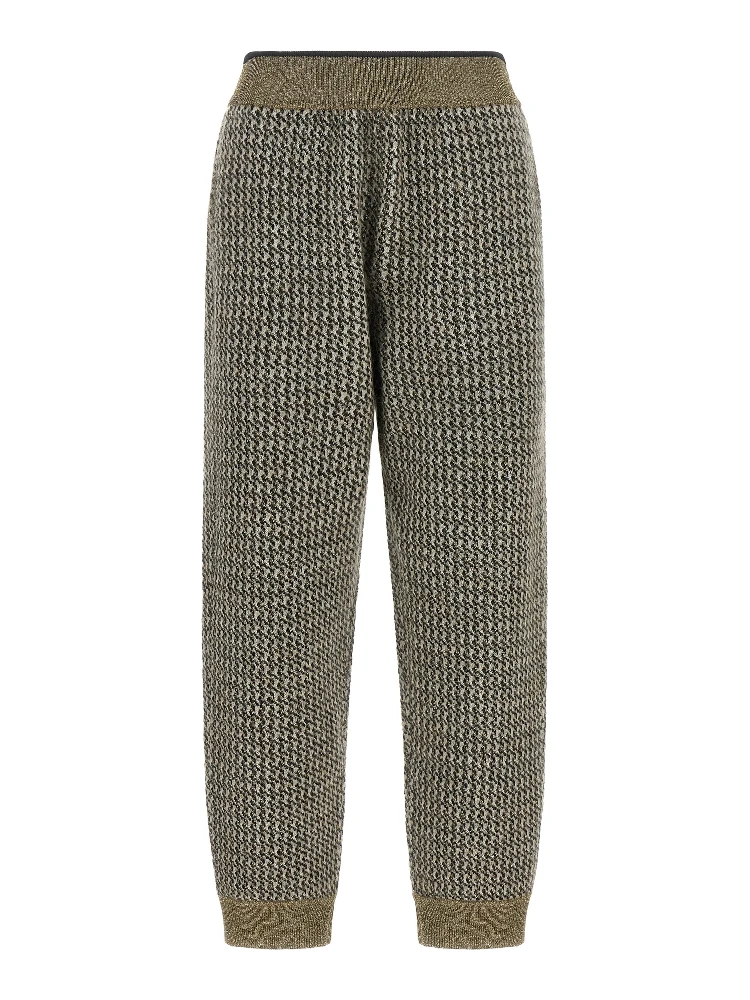 Multicolor Fabric Joggers (Workout Pants)