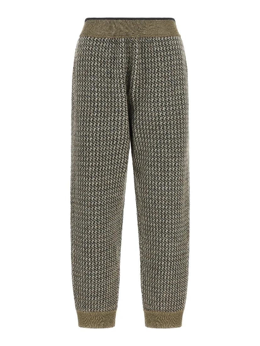 Multicolor Fabric Joggers (Workout Pants)