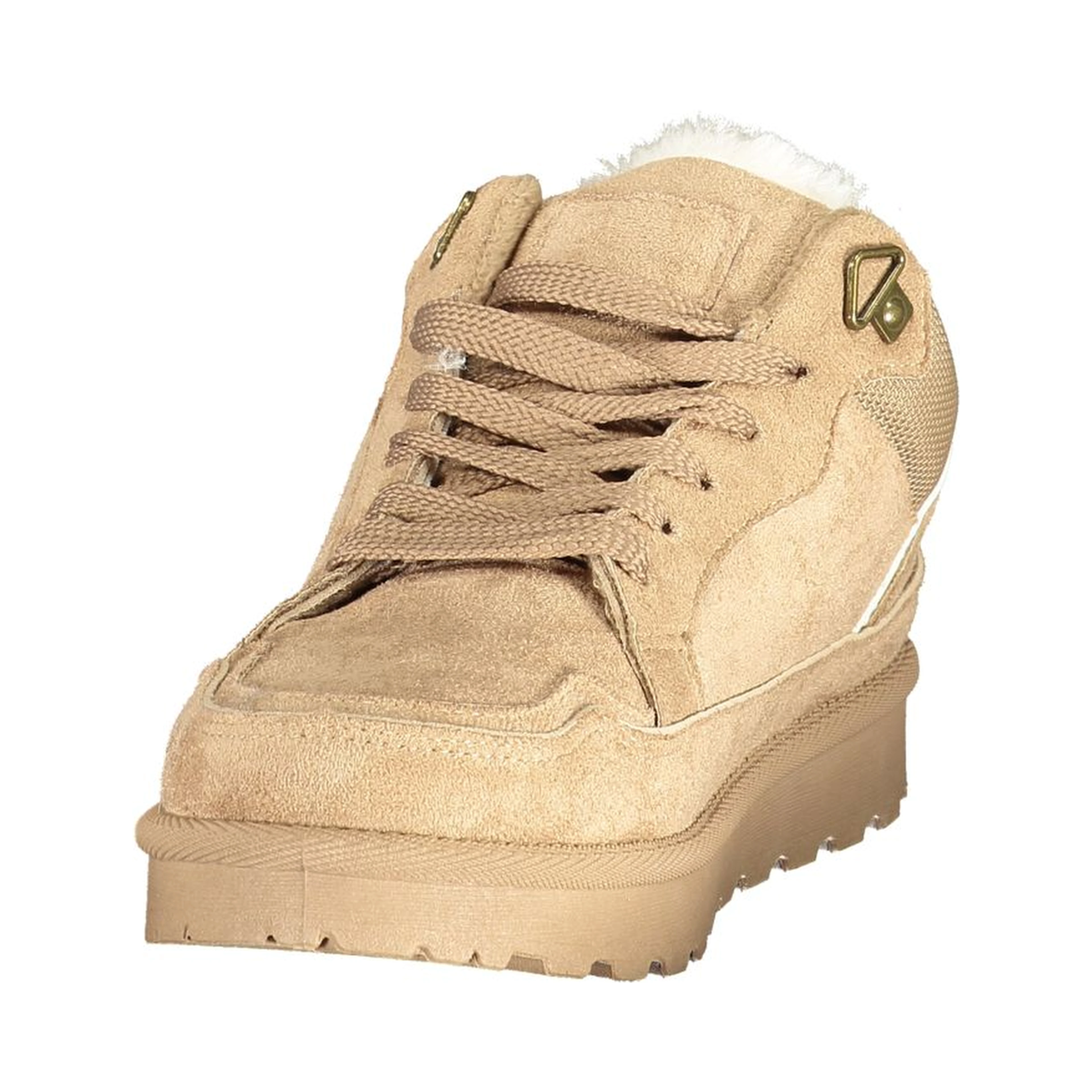 Brown Polyurethane Women's Sneaker