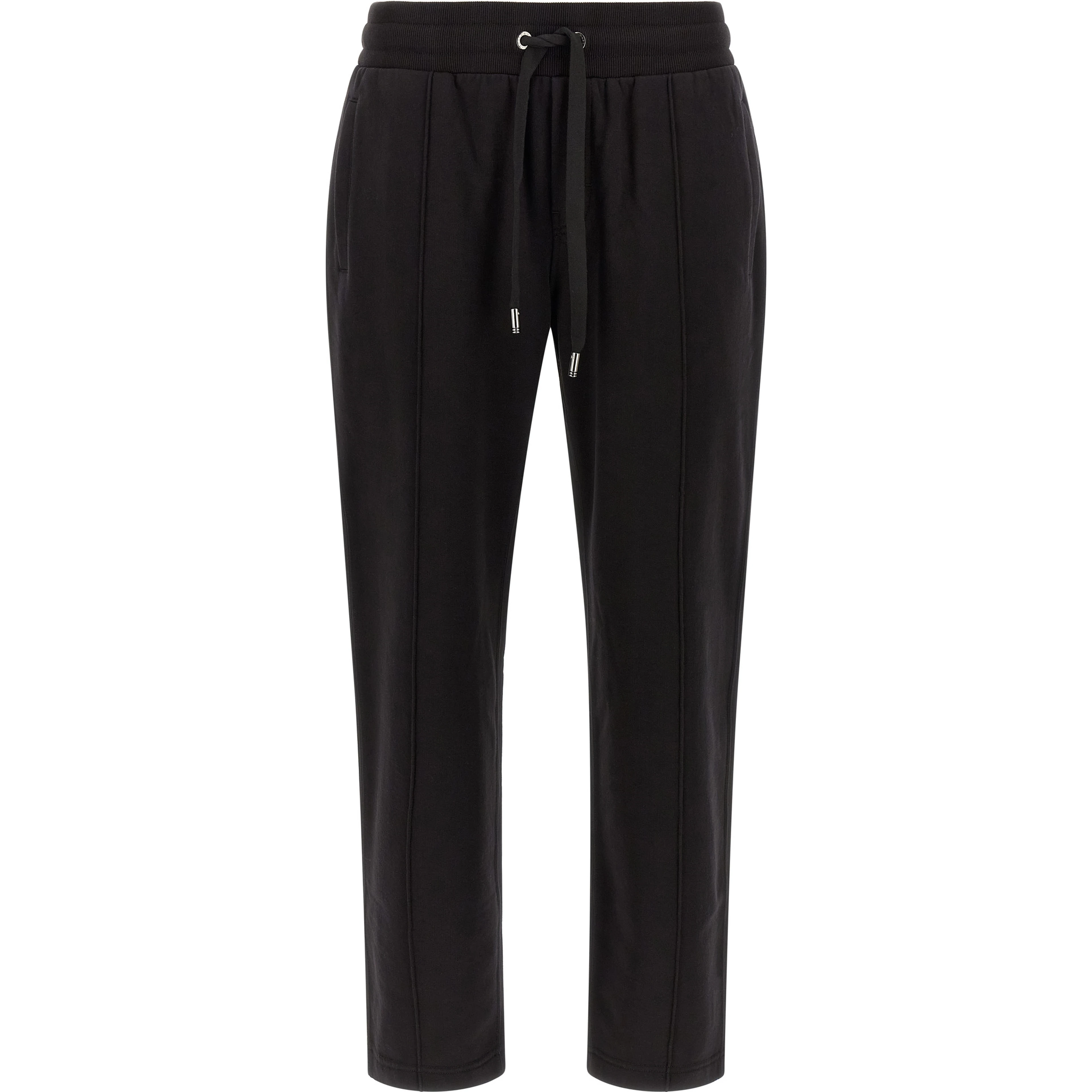 Black Cotton Joggers (Workout Pants)