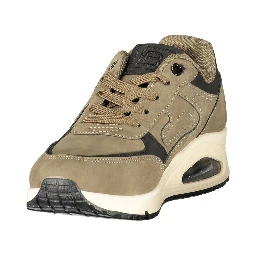 Gray Polyurethane Women's Sneaker