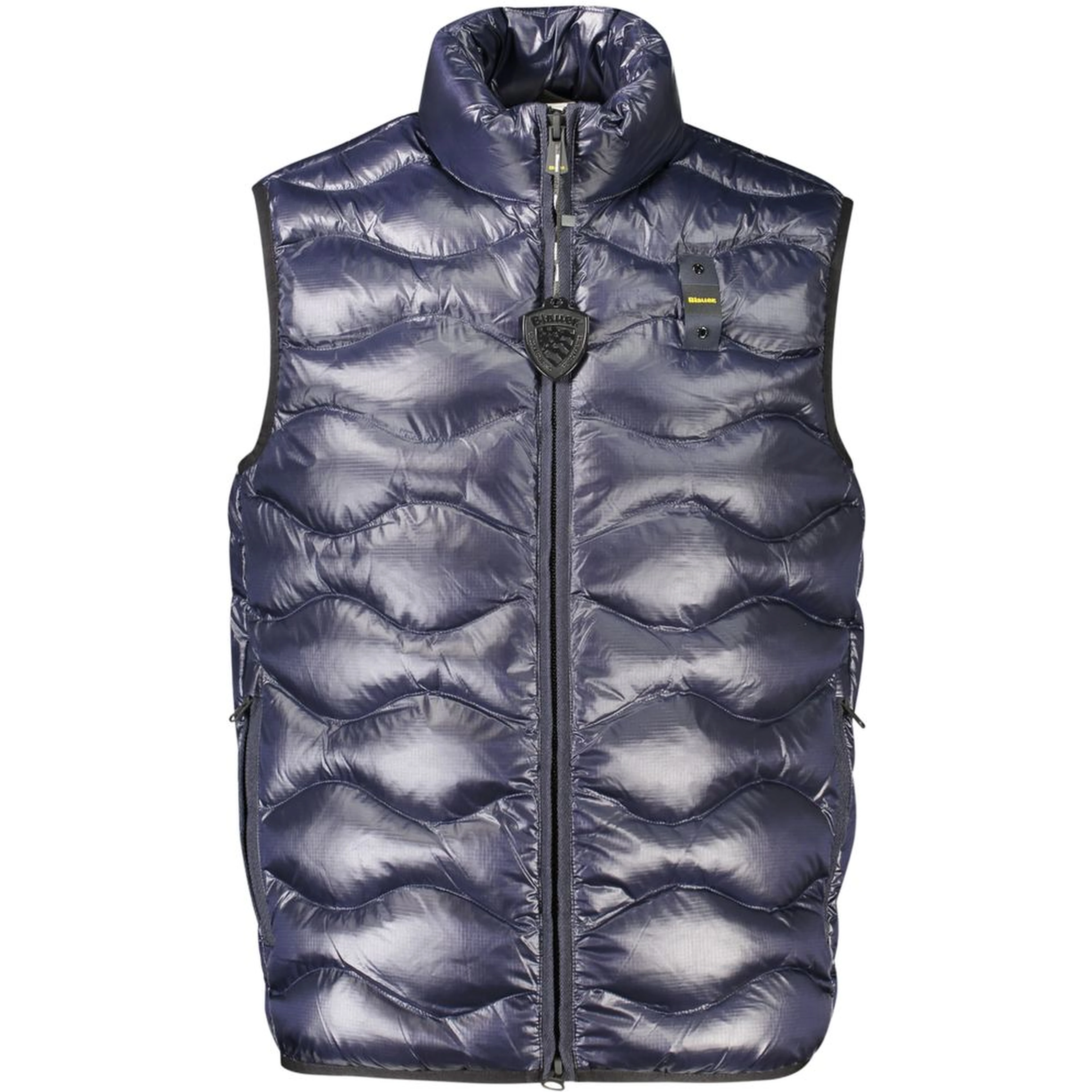 Blue Polyamide Men's Jacket