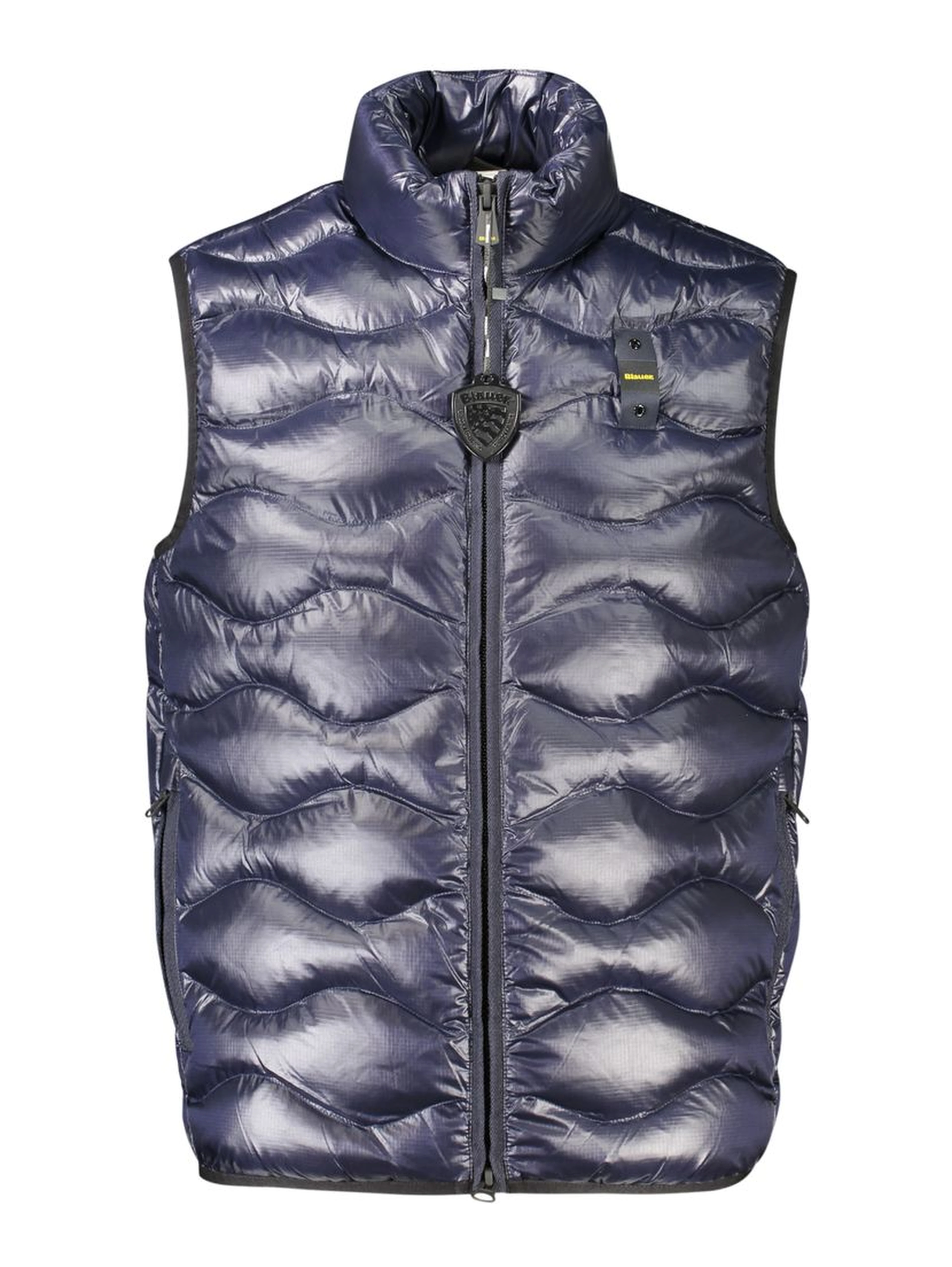 Blue Polyamide Men's Jacket