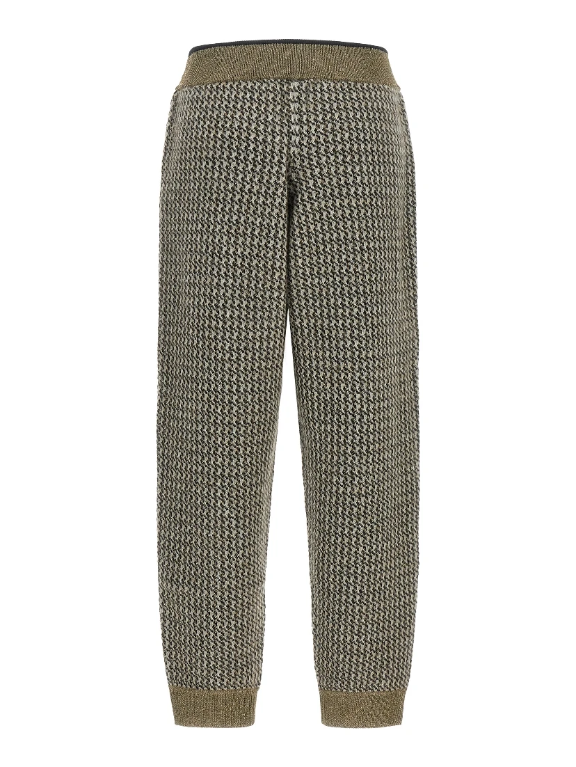 Multicolor Fabric Joggers (Workout Pants)