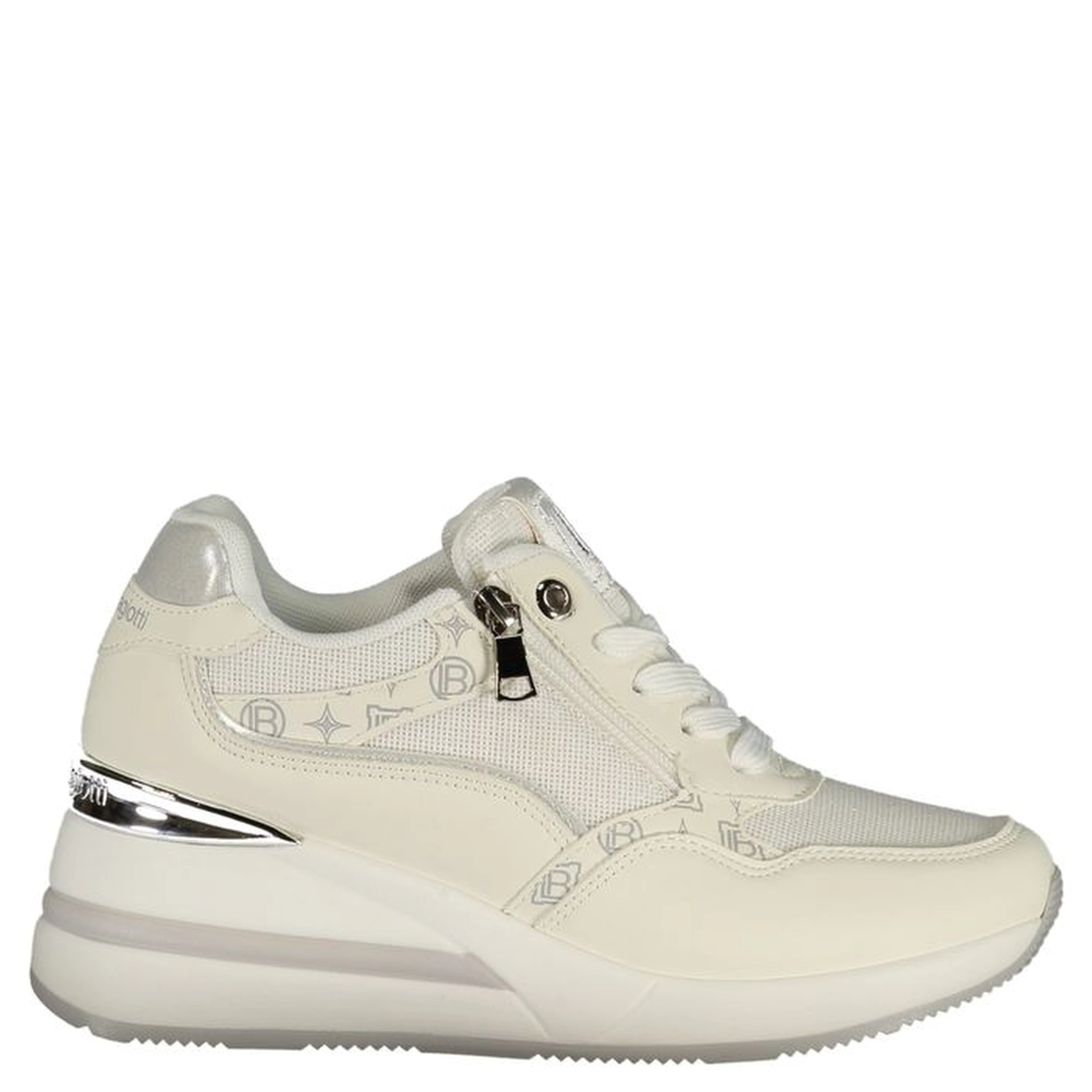Bianco Polyurethane Women's Sneaker