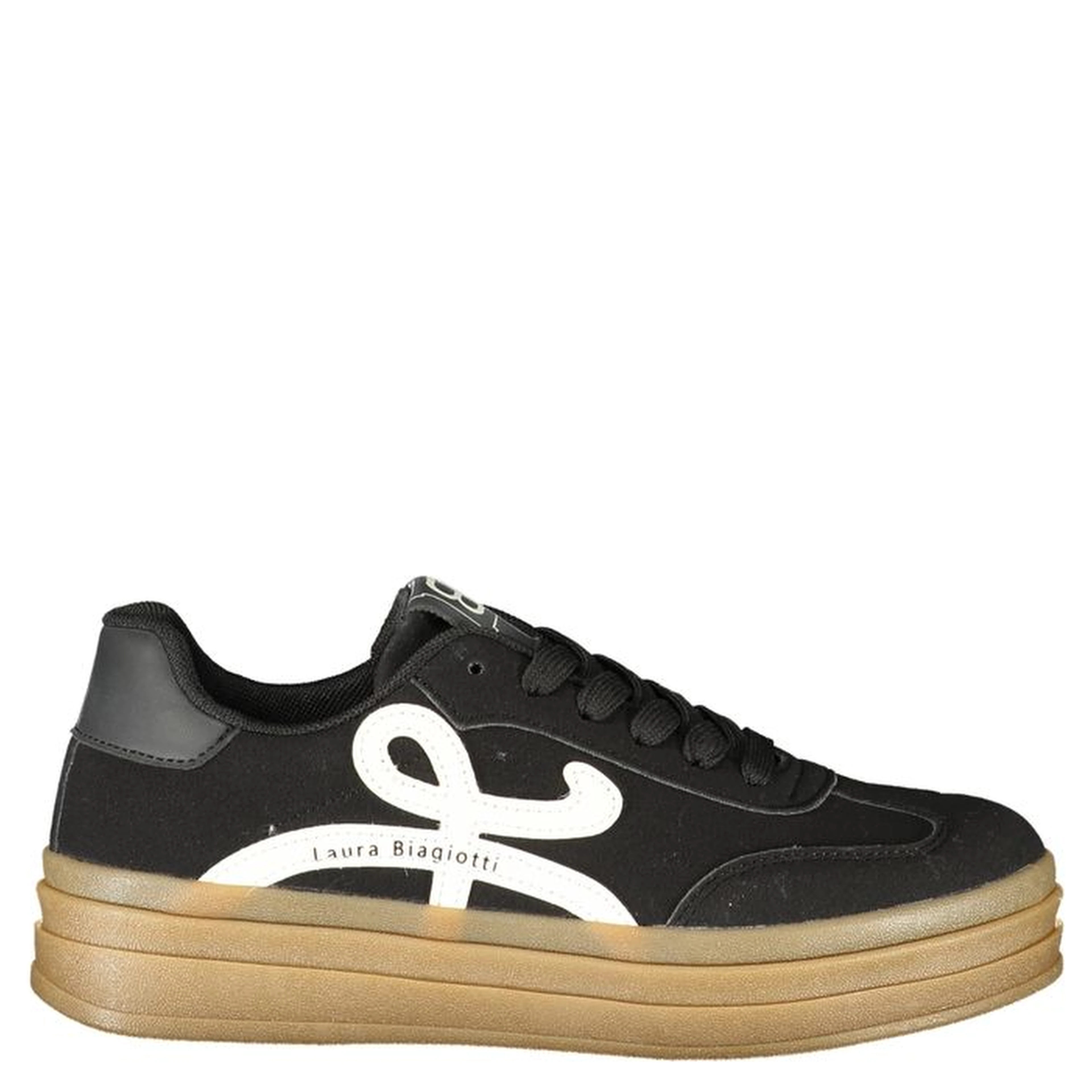 Nero Polyurethane Women's Sneaker