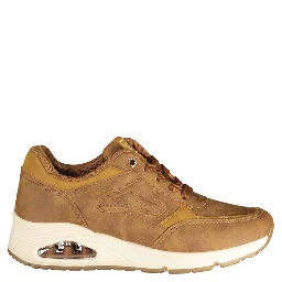 Brown Polyurethane Women's Sneaker