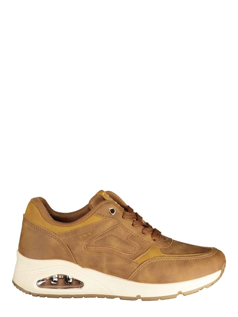 Brown Polyurethane Women's Sneaker