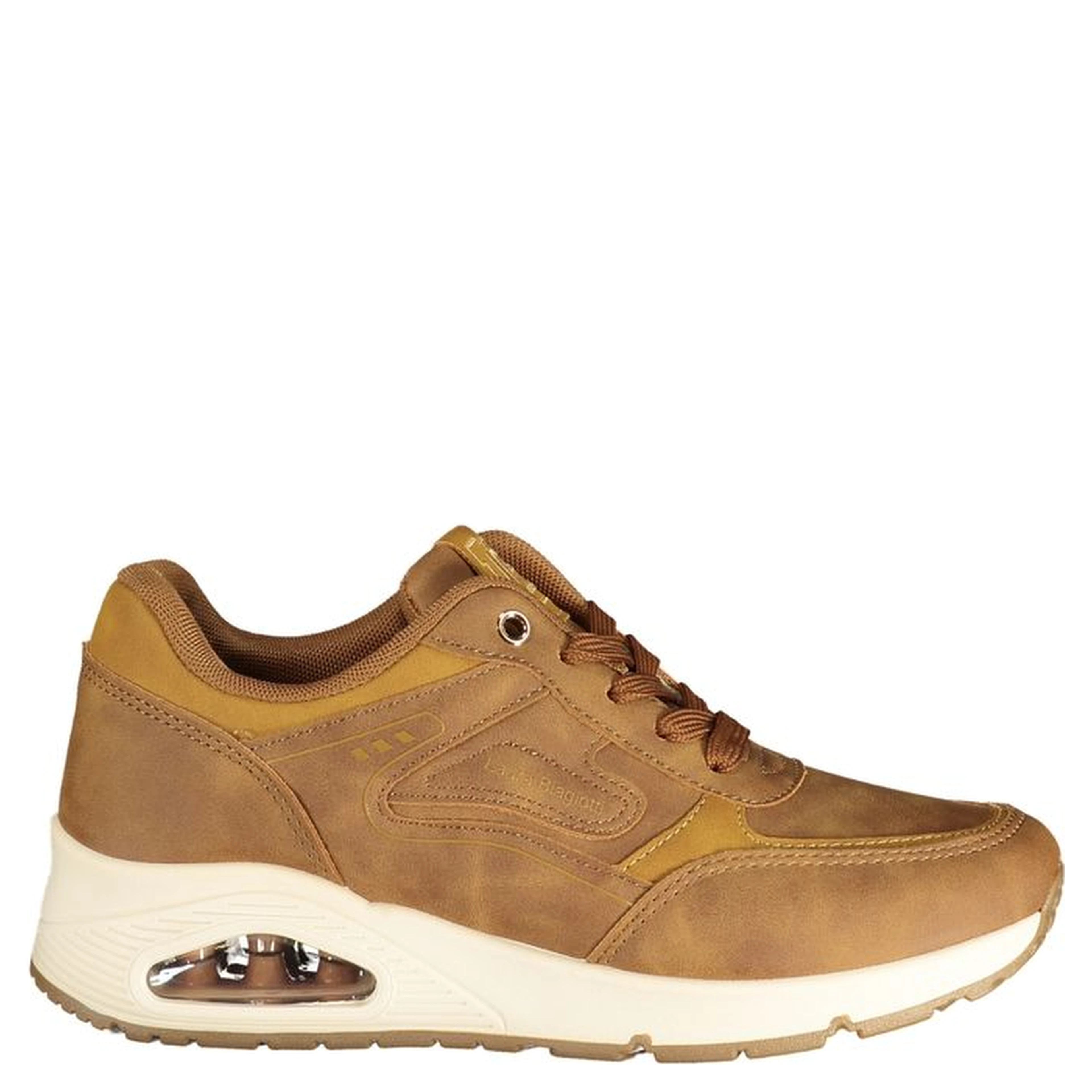 Brown Polyurethane Women's Sneaker