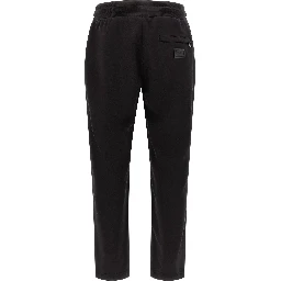 Black Cotton Joggers (Workout Pants)