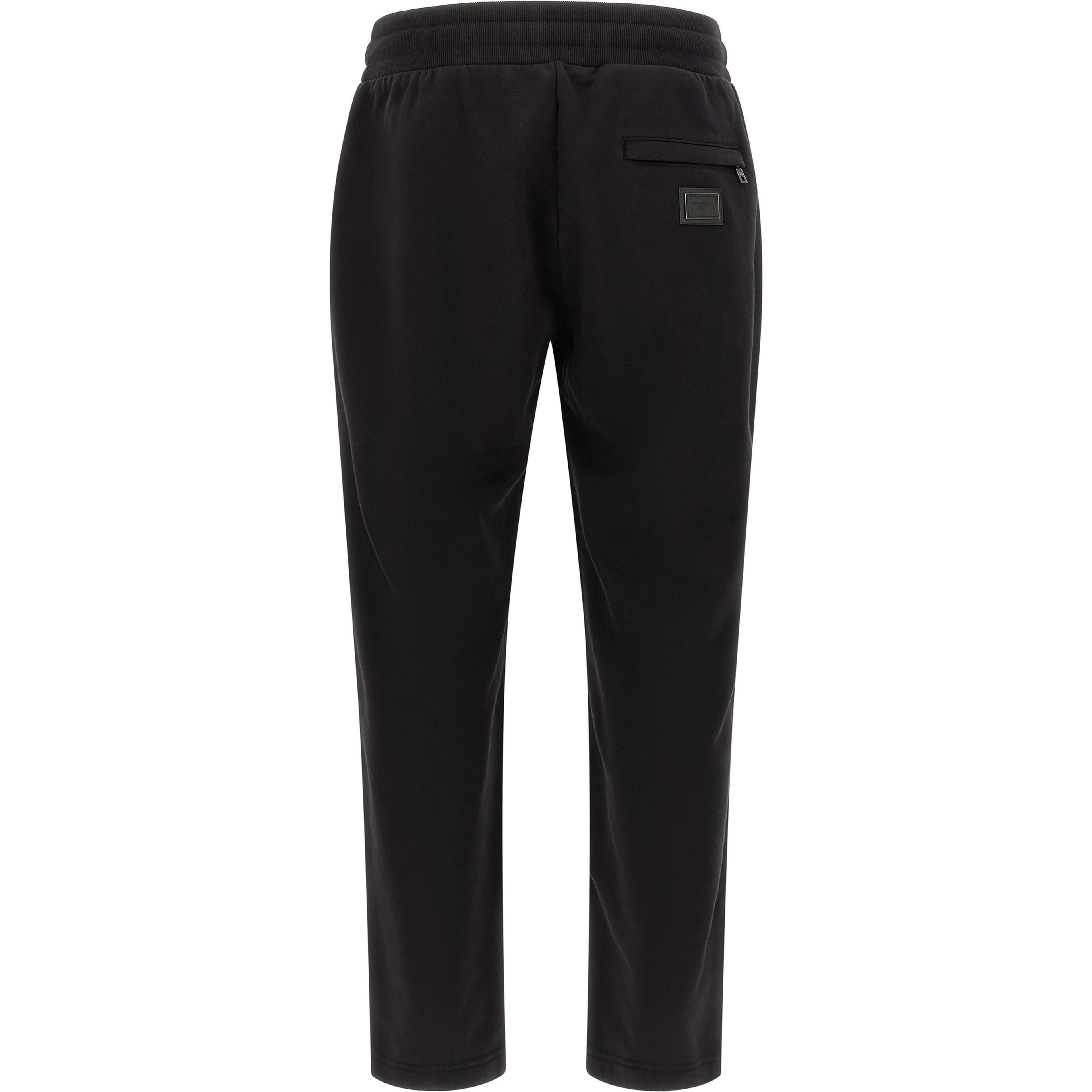 Black Cotton Joggers (Workout Pants)