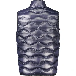 Blue Polyamide Men's Jacket