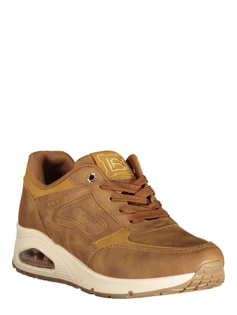 Brown Polyurethane Women's Sneaker