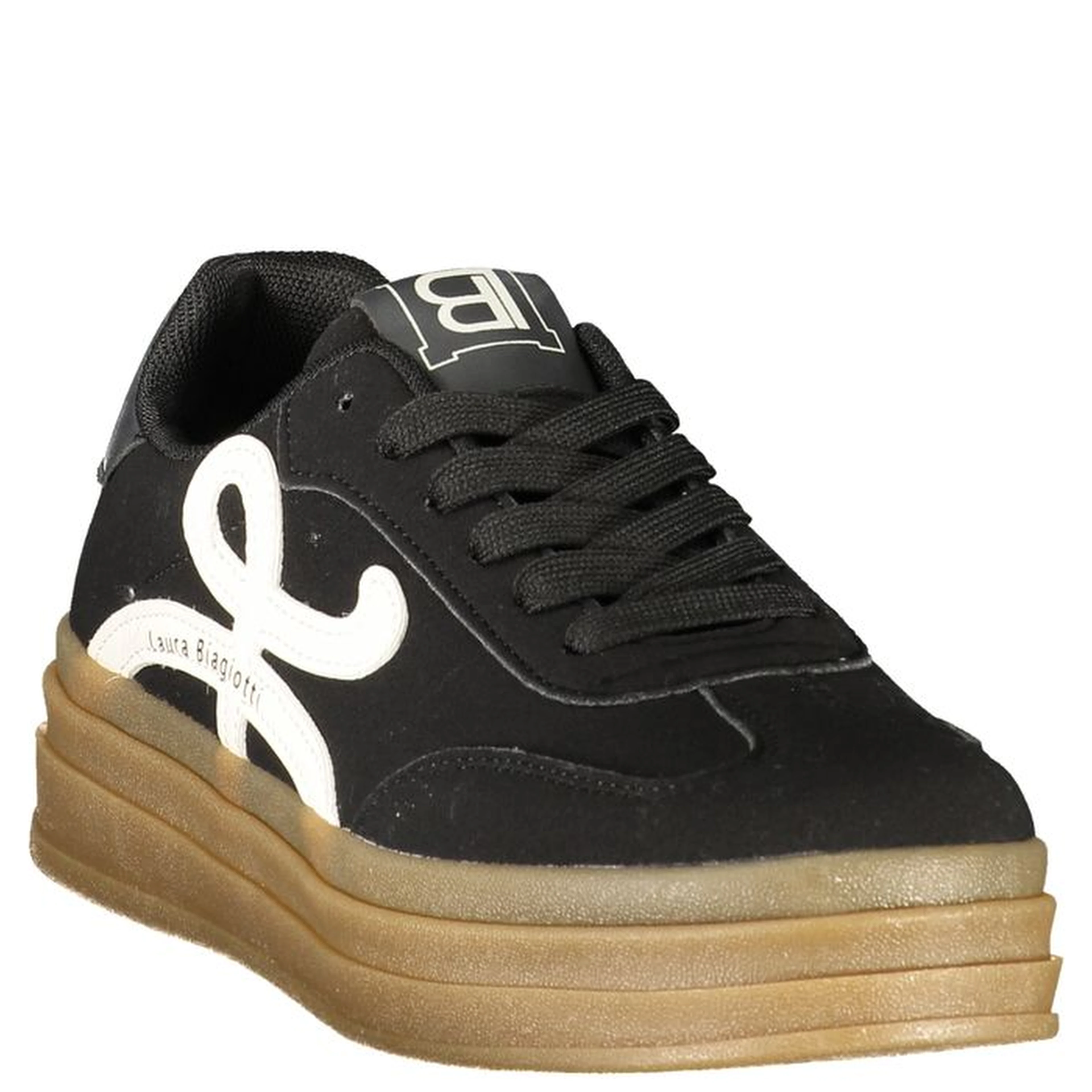 Nero Polyurethane Women's Sneaker
