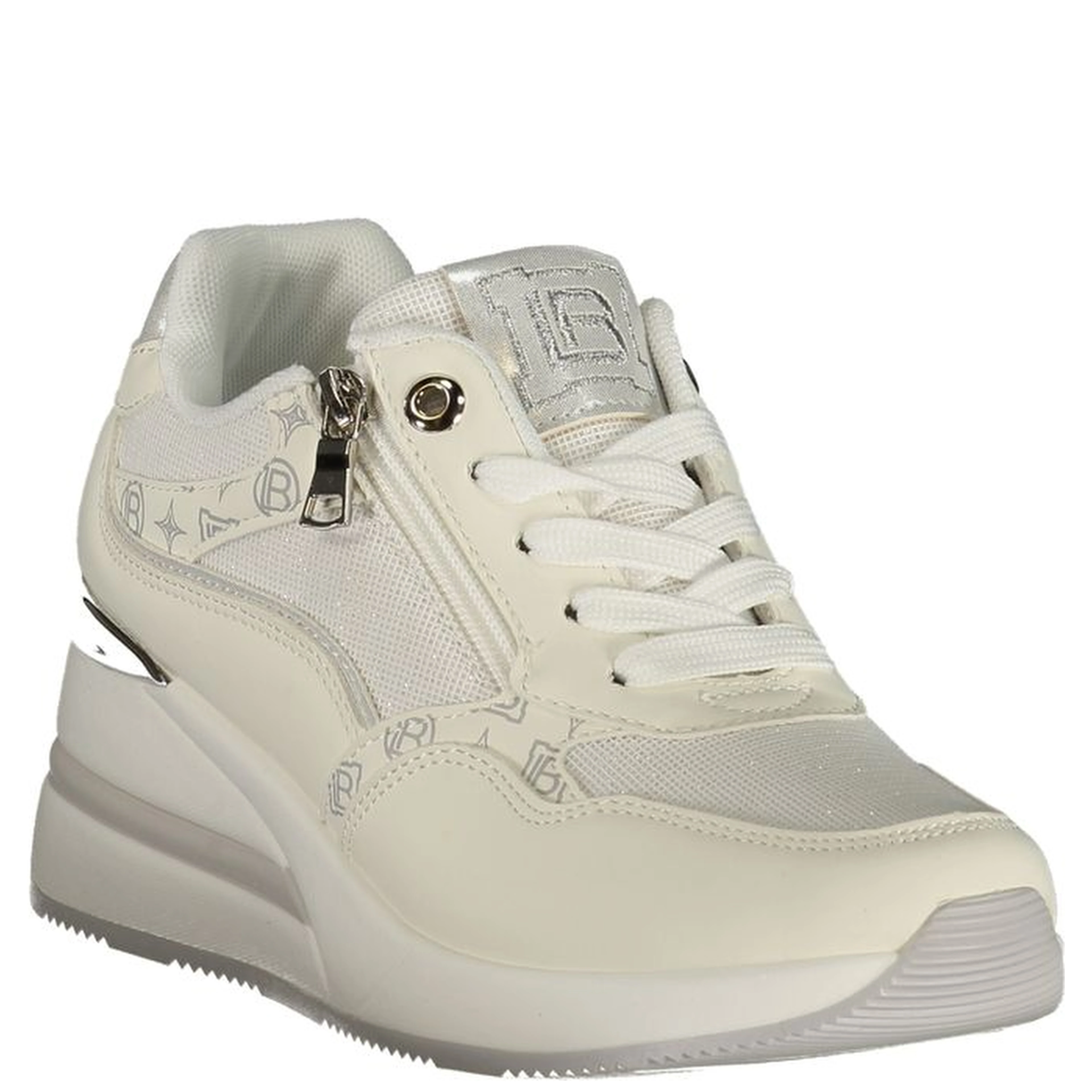 Bianco Polyurethane Women's Sneaker