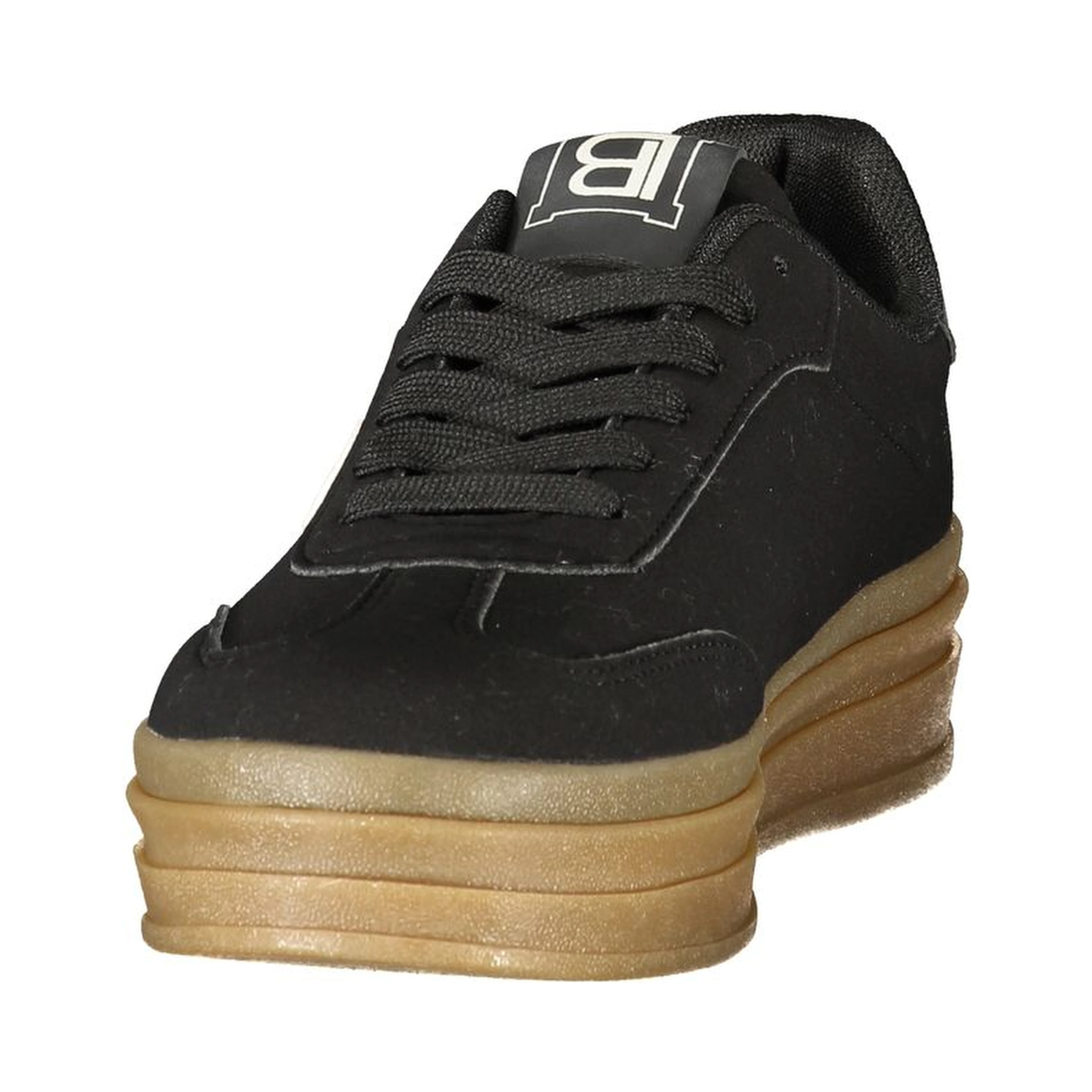 Nero Polyurethane Women's Sneaker
