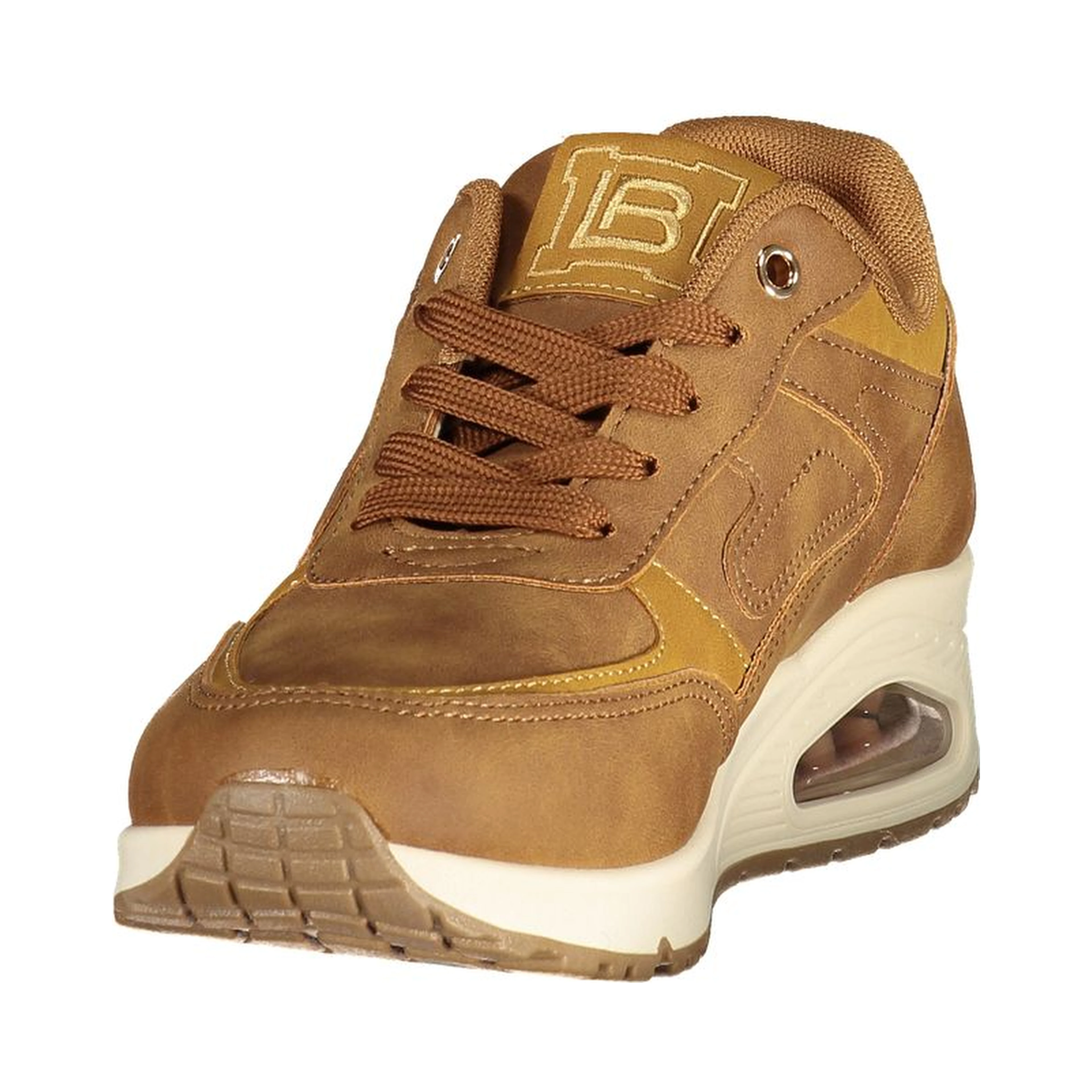 Brown Polyurethane Women's Sneaker