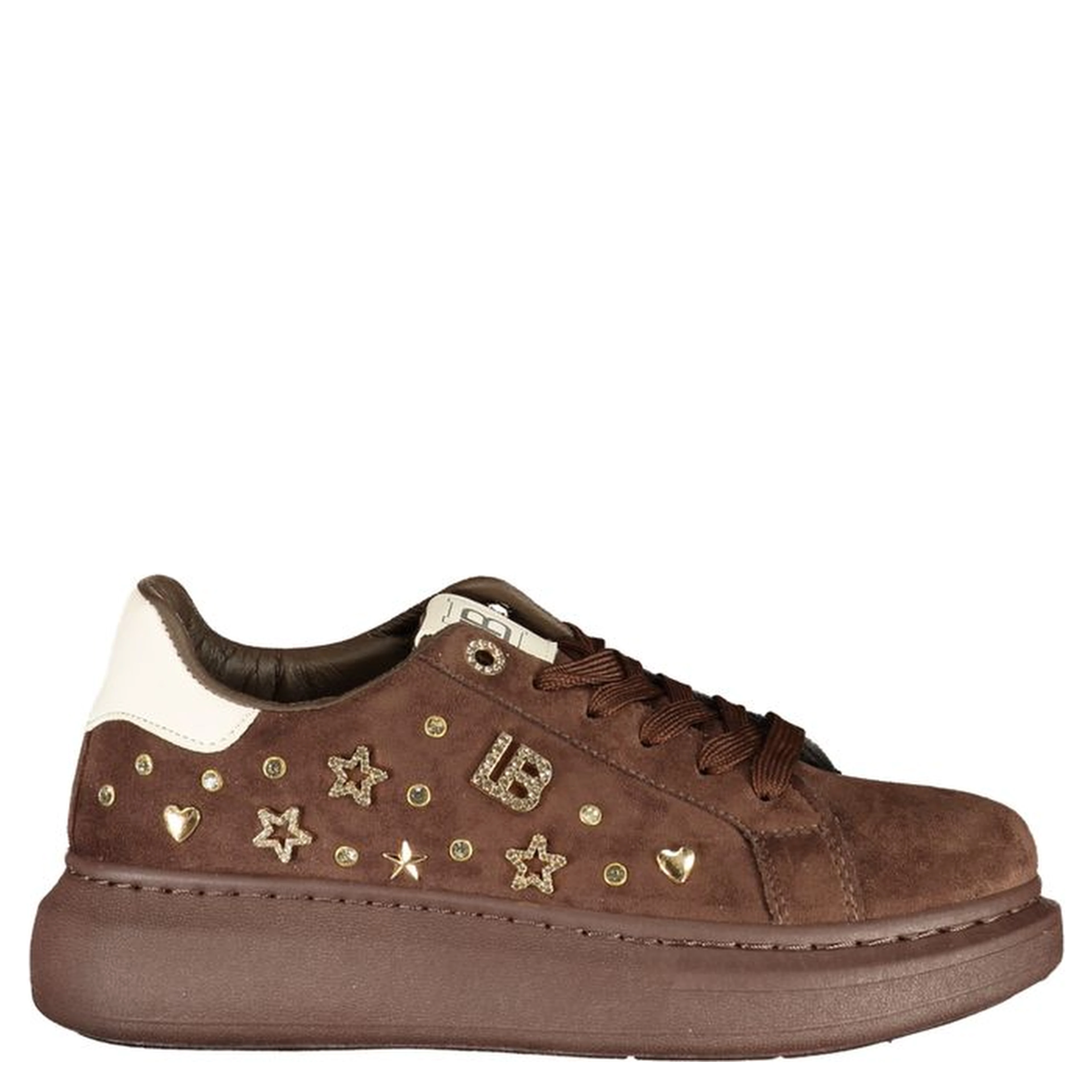 Brown Polyurethane Women's Sneaker