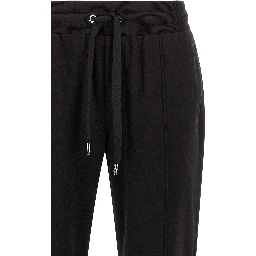 Black Cotton Joggers (Workout Pants)