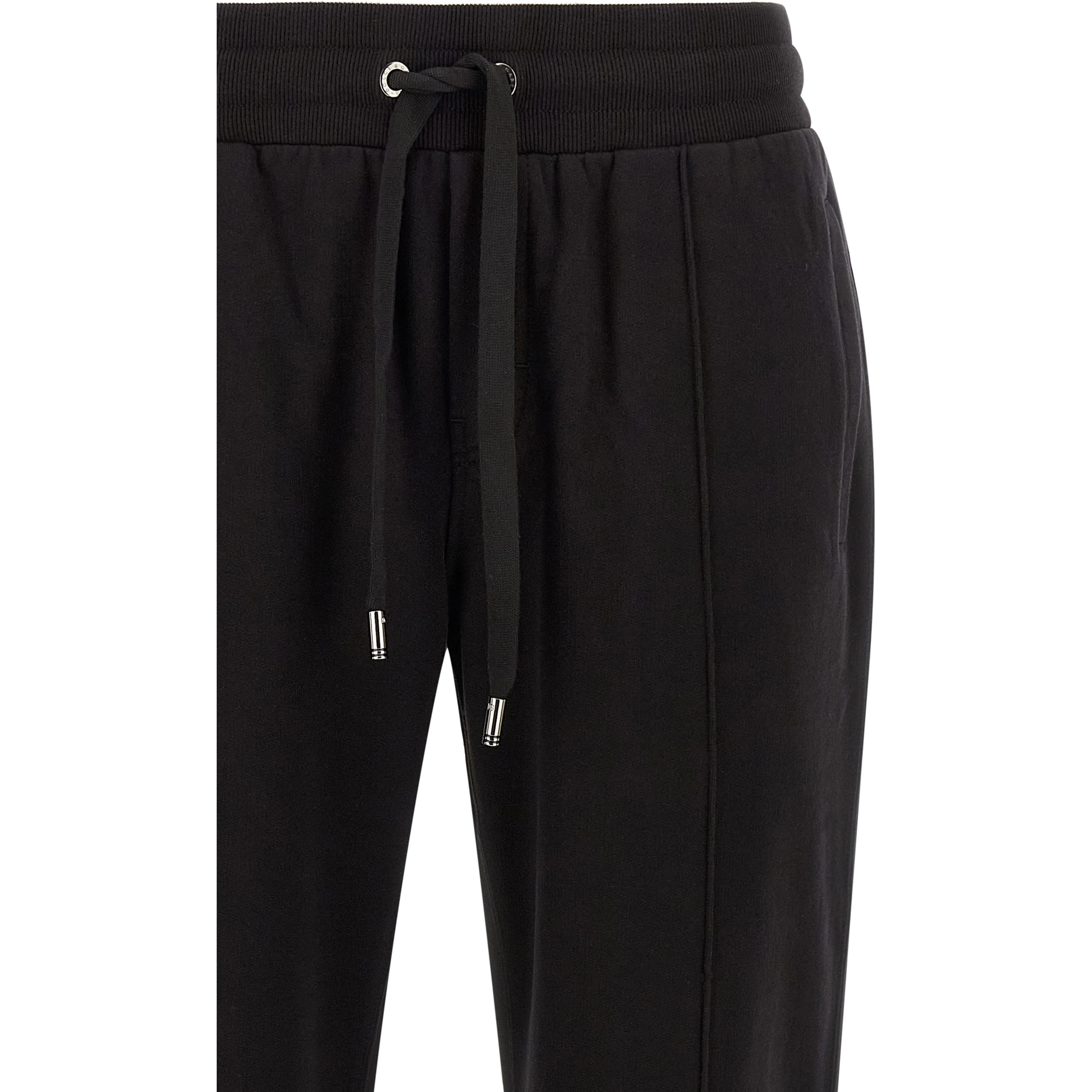 Black Cotton Joggers (Workout Pants)