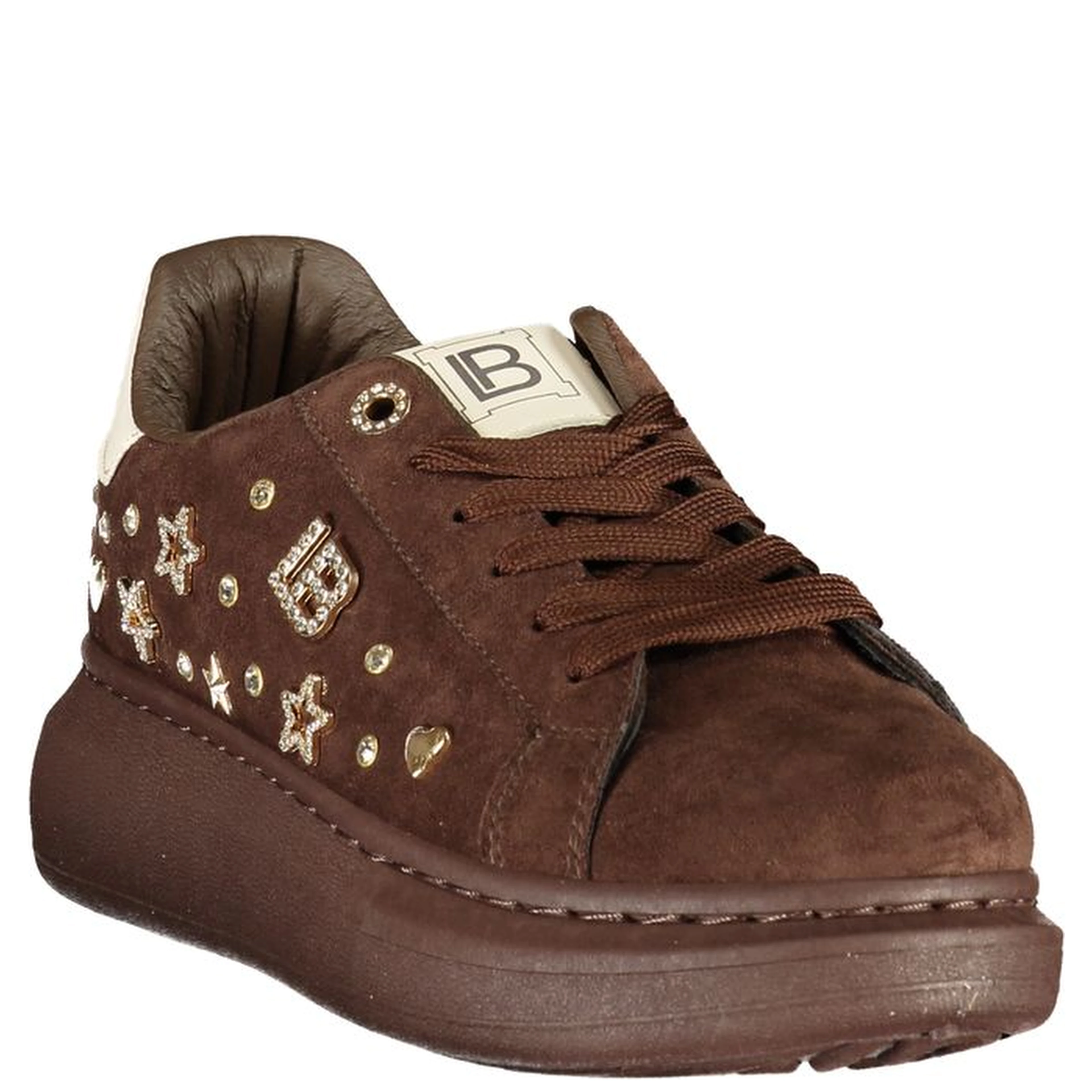 Brown Polyurethane Women's Sneaker