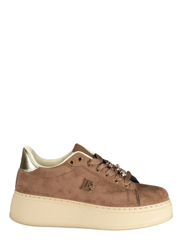 Brown Polyurethane Women's Sneaker